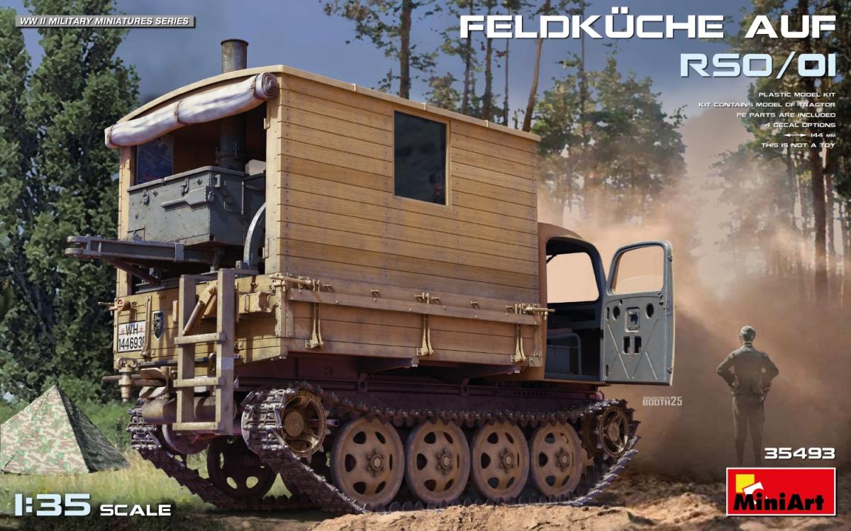 Dt. Feldküche auf RSO/01 Dt. Feldküche auf RSO/01 von Mini Art