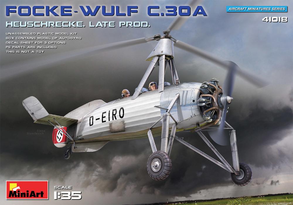 Focke-Wulf FW C.30A Heuschrecke - Late Production Focke-Wulf FW C.30A Heuschrecke - Late Production von Mini Art