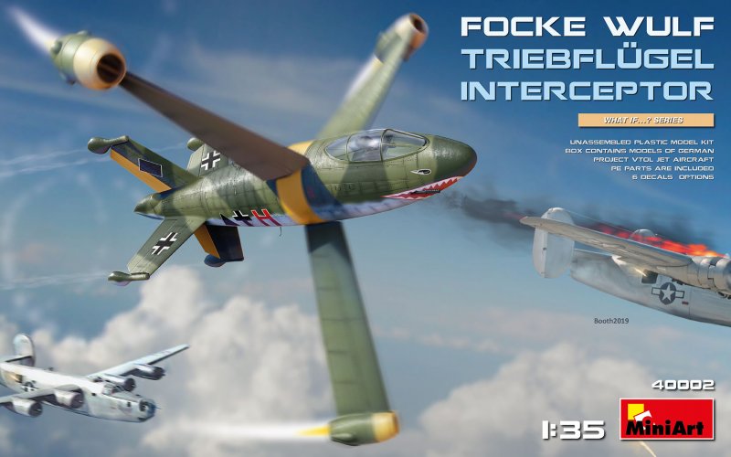 Focke-Wulf Triebflügel Interceptor Focke-Wulf Triebflügel Interceptor von Mini Art