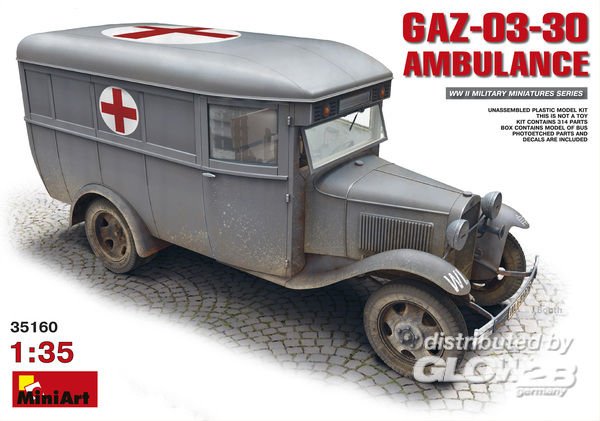 GAZ-03-30 Ambulance von Mini Art