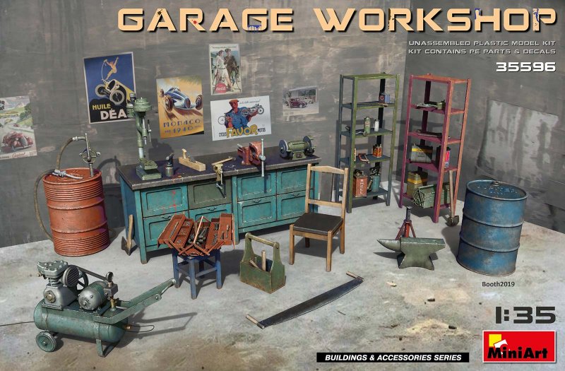 Garage Workshop von Mini Art