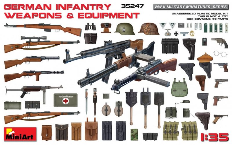 German Infantry Weapons & Equipment German Infantry Weapons & Equipment von Mini Art