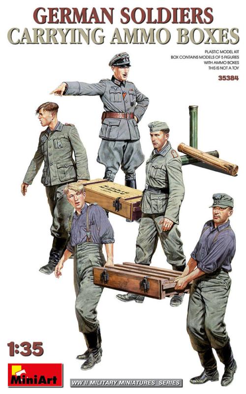 German Soldiers Carrying Ammo Boxes German Soldiers Carrying Ammo Boxes von Mini Art