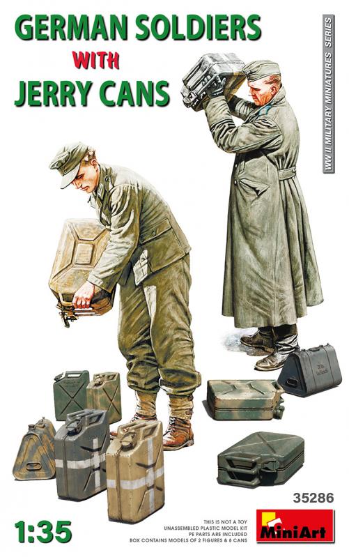 German Soldiers w/Jerry Cans German Soldiers w/Jerry Cans von Mini Art