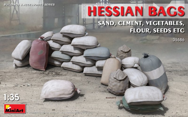 Hessian Bags (sand, cement, vegetables) von Mini Art
