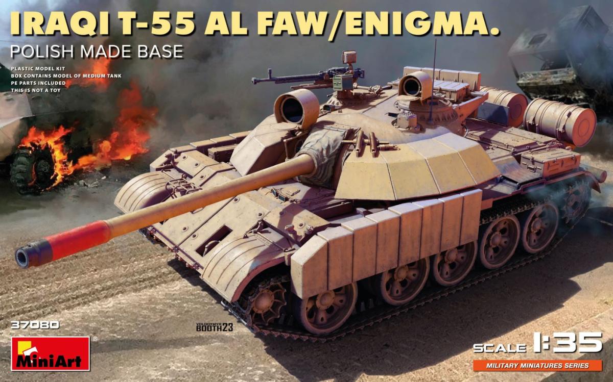 Iraqi T-55AL FAW/Enigma Polish von Mini Art