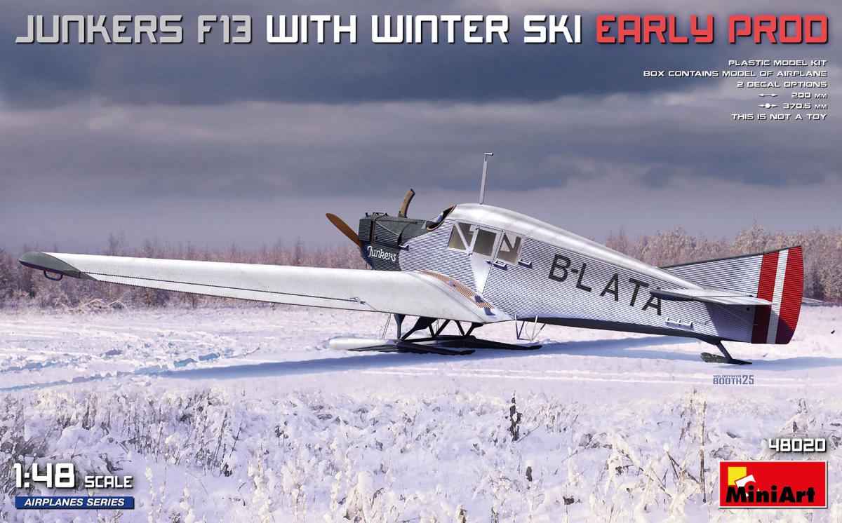 Junkers F13 m. Winter Ski.Early Pro. Junkers F13 m. Winter Ski.Early Pro. von Mini Art