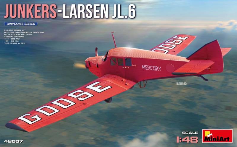 Junkers-Larsen JL.6 von Mini Art
