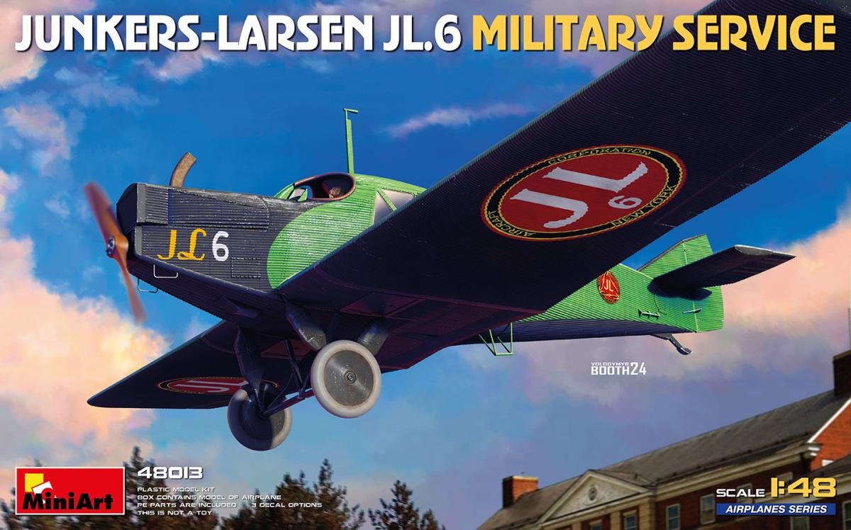 Junkers-Larsen JL.6. - Militärischer Service Junkers-Larsen JL.6. - Militärischer Service von Mini Art