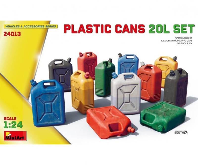 Kunststoffkanister 20L Set von Mini Art