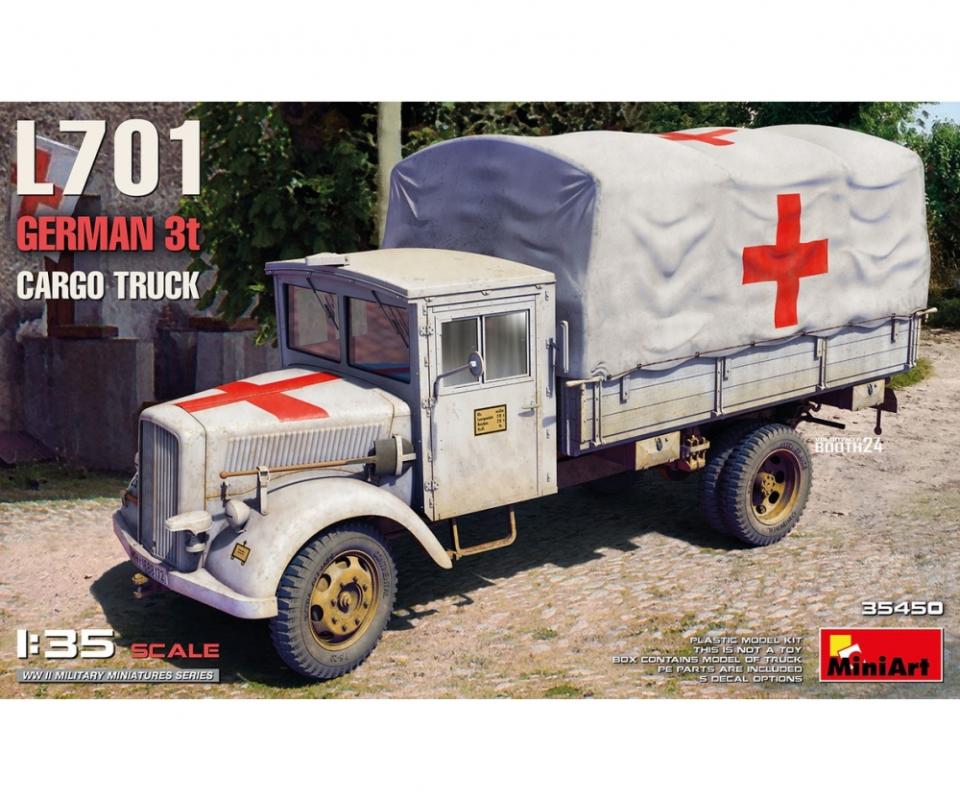L701 Dt. 3t Cargo Truck L701 Dt. 3t Cargo Truck von Mini Art