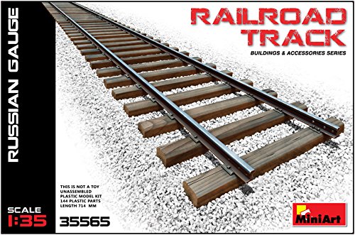 Mini Art 35565 Modellbauzubehör-Railroad Track von MiniArt