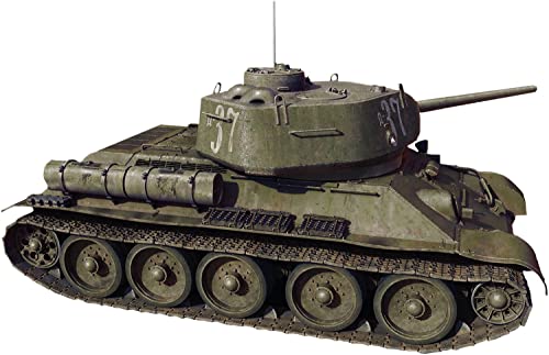 Mini Art 35379 1:35 T-34/85 Plant.112 Frühjar 1944 - originalgetreue Nachbildung, Modellbau, Plastik Bausatz, Basteln, Hobby, Kleben, Modellbausatz, Zusammenbauen, unlackiert von MiniArt