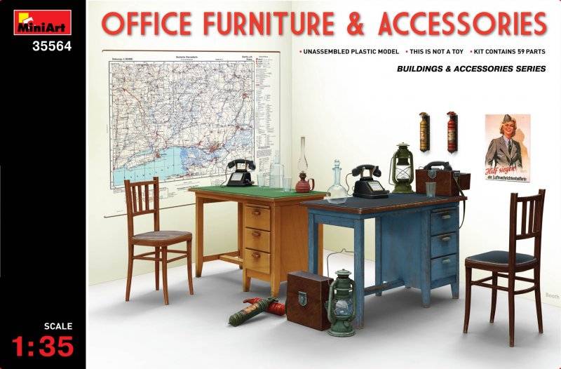 Office Furniture & Accessories von Mini Art