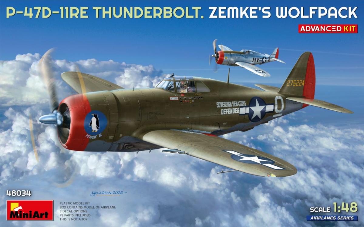 P-47D-11RE Thunderbolt - Zemke´s Wolfpack von Mini Art