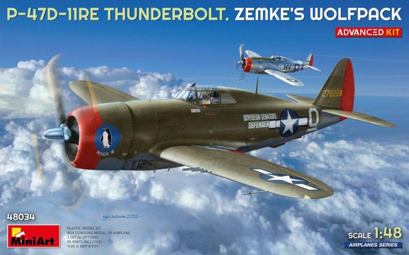 P-47D-11RE Thunderbolt - Zemke´s Wolfpack P-47D-11RE Thunderbolt - Zemke´s Wolfpack von Mini Art