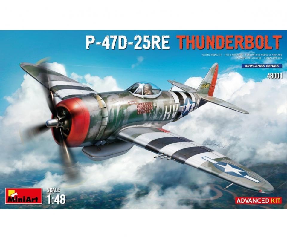 P-47D-25RE Thunderbolt - Advanced Kit P-47D-25RE Thunderbolt - Advanced Kit von Mini Art
