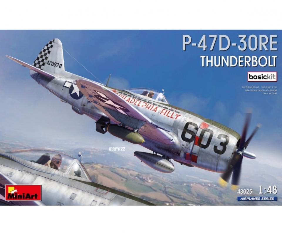 P-47D-30RE Thunderbolt - Basic Kit P-47D-30RE Thunderbolt - Basic Kit von Mini Art
