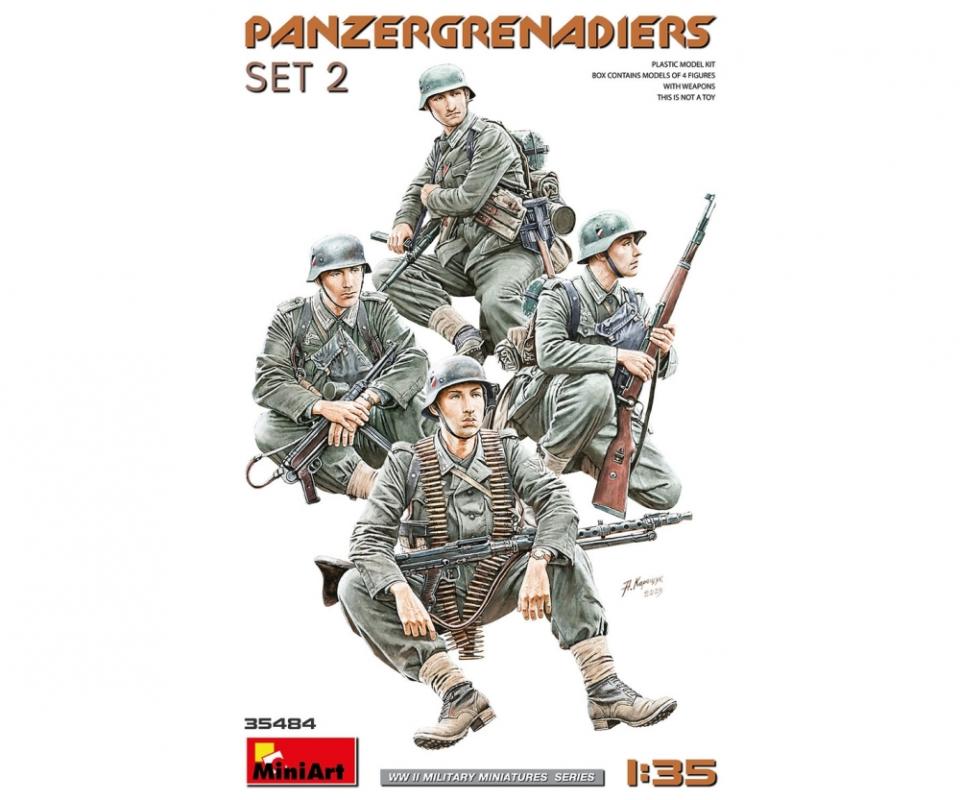 Panzergrenadiere - Set 2 Panzergrenadiere - Set 2 von Mini Art