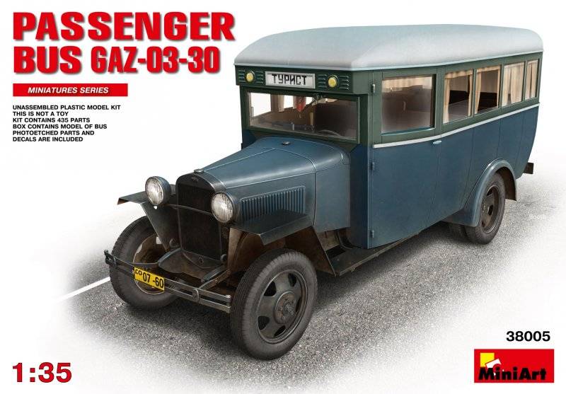 Passanger Bus GAZ-03-30 Passanger Bus GAZ-03-30 von Mini Art