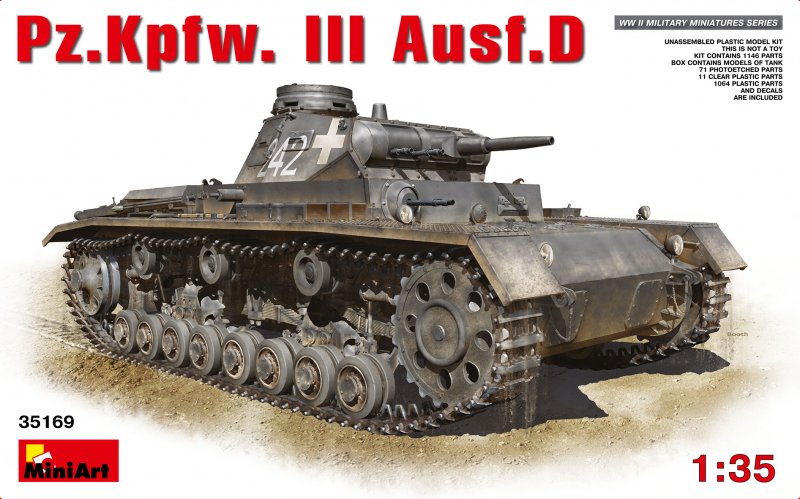 Pz.Kpfw.3 Ausf.D Pz.Kpfw.3 Ausf.D von Mini Art