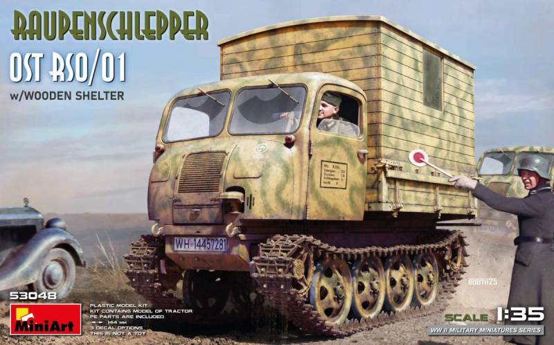 RSO/01 mit Holzkabinen-Aufbau von Mini Art