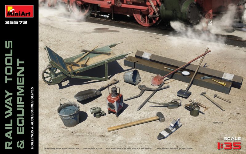 Railway Tools & Equipment von Mini Art