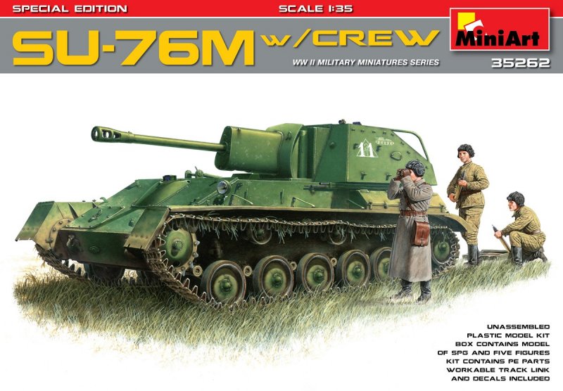 SU-76M w/Crew Special Edition SU-76M w/Crew Special Edition von Mini Art