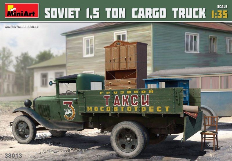 Soviet 1,5 ton Cargo Truck Soviet 1,5 ton Cargo Truck von Mini Art