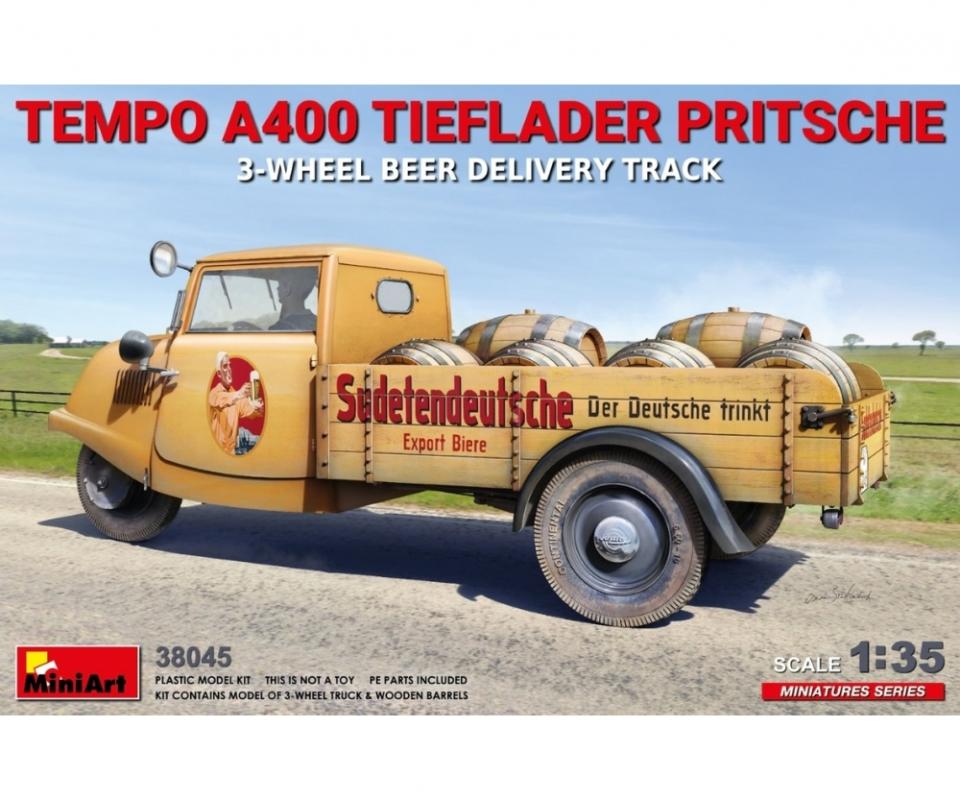 Tempo A400 Bier-Lieferwagen Tempo A400 Bier-Lieferwagen von Mini Art
