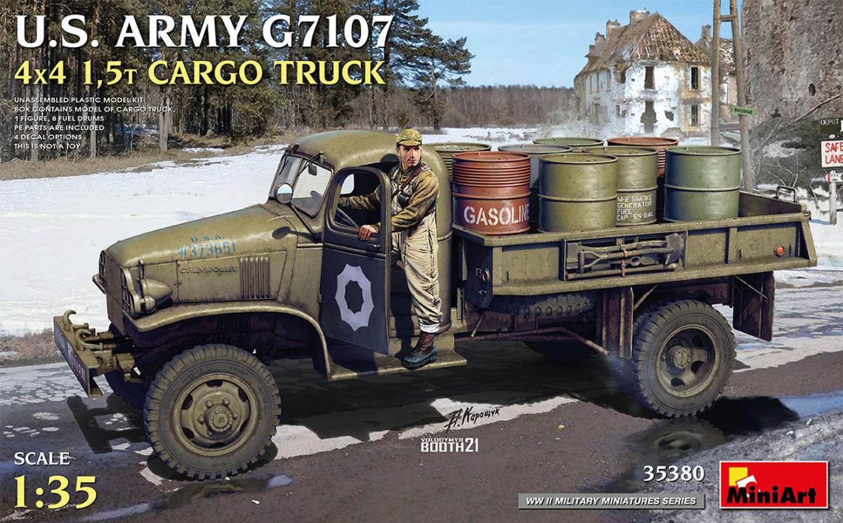 U.S. Army G7107 - 4x4 1,5t Cargo Truck von Mini Art