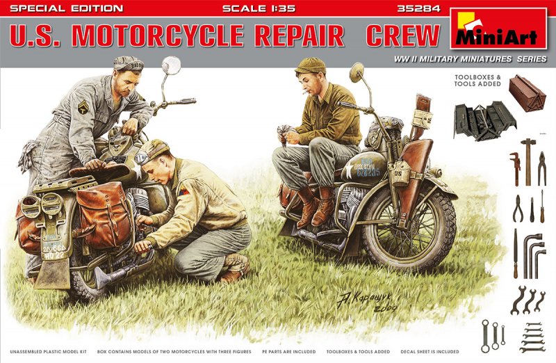 U.S. Motorcycle Repair Crew - Special Edition U.S. Motorcycle Repair Crew - Special Edition von Mini Art