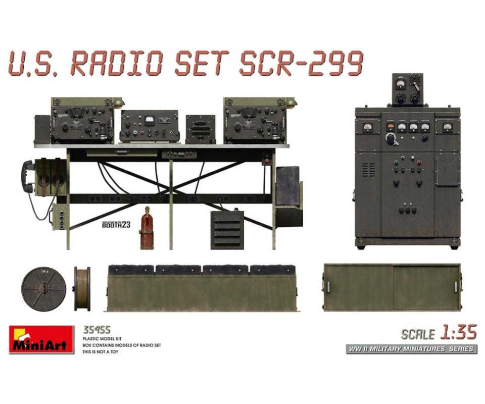 U.S. Radio Set SCR-299 U.S. Radio Set SCR-299 von Mini Art