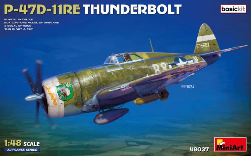 US P47D-11RE Thunderbolt - Basic Kit US P47D-11RE Thunderbolt - Basic Kit von Mini Art