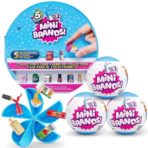 5 Surprise Mini Brands Serie 2 - 1 Sammelmappe und 3 Überraschungskapseln 5 Surprise Mini Brands Serie 2 - 1 Sammelmappe und 3 Überraschungskapseln von Mini Brands