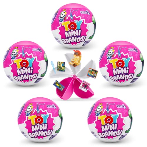 5 Surprise Toy Mini Brands Series 2 Wave 2 Überraschungskapsel (5er Pack) von Mini Brands