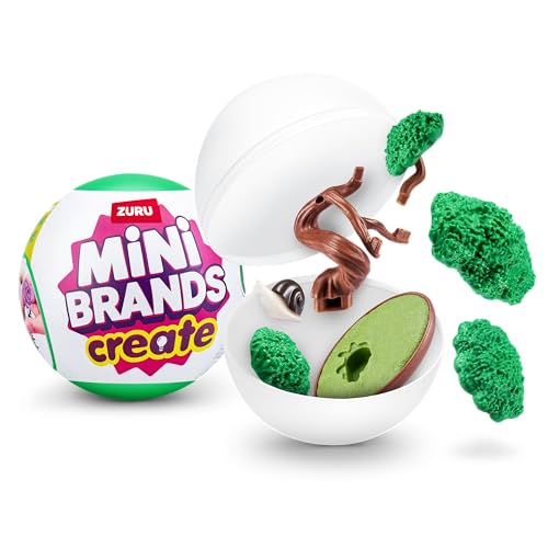 Mini Brands Create Garden Capsule von ZURU, Überraschungsspielzeug mit Minis zum Sammeln, Blindverpackung, DIY (1 Kapsel), Muttertagsgeschenk von Mini Brands