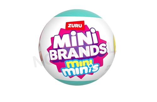 Mini Brands Fill The Fridge Mini Minis Serie 1 von ZURU(2 Kapsel), Miniaturspielzeug zum Sammeln, Blindverpackung, Mini-Nachbildung, Sammler ab 8 Jahren von Mini Brands