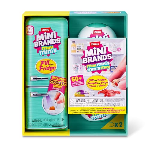 Mini Brands Fill The Fridge S1 Playset + 2pk INT Kapseln von Mini Brands