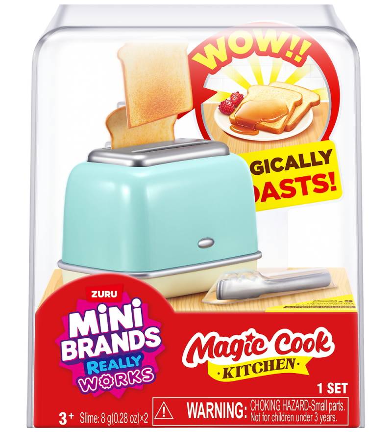 Mini Brands Spielzeug - Magic Cook Küche - Toaster - Mini Brands - One Size - Spielzeug Mini Brands Spielzeug - Magic Cook Küche - Toaster - Mini Brands - One Size - Spielzeug von Mini Brands