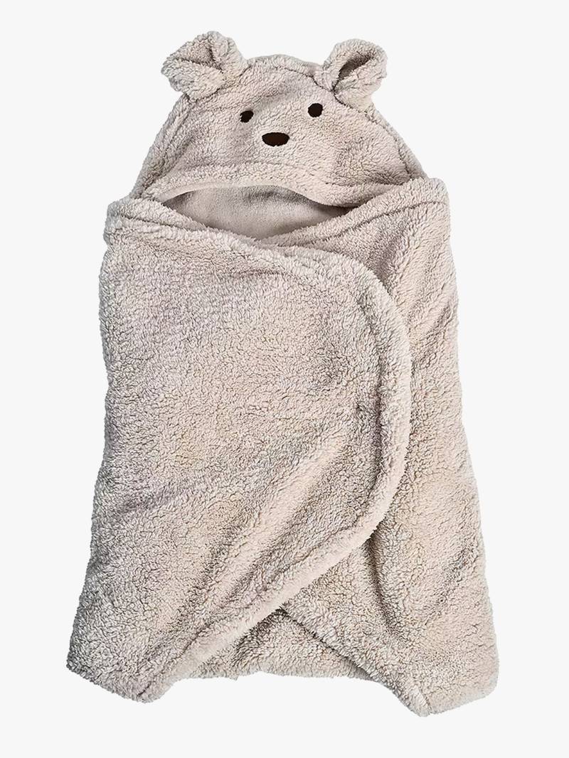 Mini Dreams Bär Puckdecke, Sand von Mini Dreams