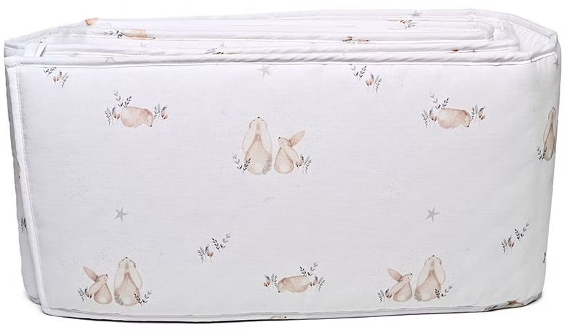 Mini Dreams Bunny Nestchen 30x360 cm, Weiß von Mini Dreams