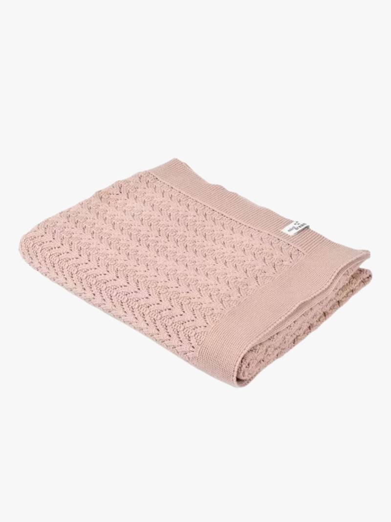 Mini Dreams Lace Decke, Rosa von Mini Dreams