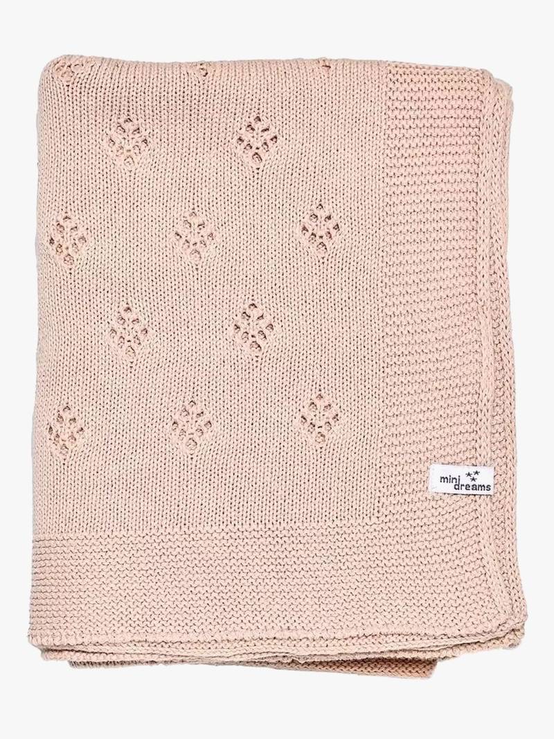 Mini Dreams Lovely Decke, Rosa von Mini Dreams