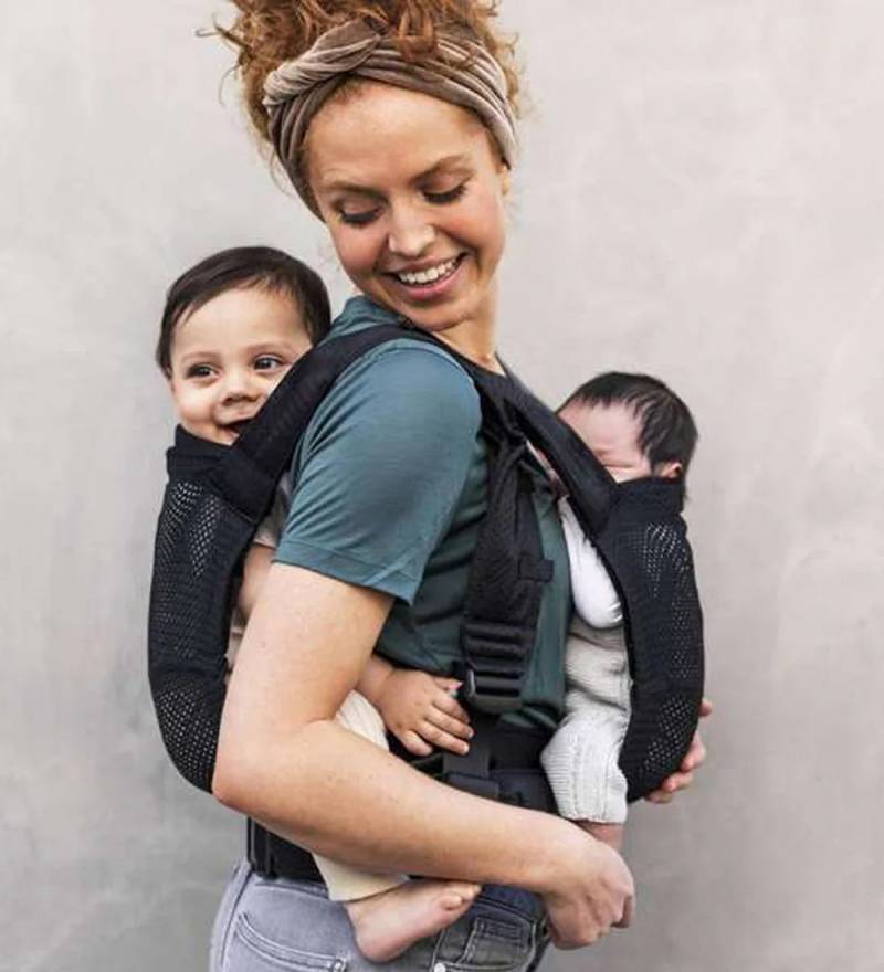 Mini Monkey Babytrage Für Zwillinge - Tandem-Kindersitz - Schwar - Mini Monkey - One Size - Babytragen Mini Monkey Babytrage Für Zwillinge - Tandem-Kindersitz - Schwar - Mini Monkey - One Size - Babytragen von Mini Monkey