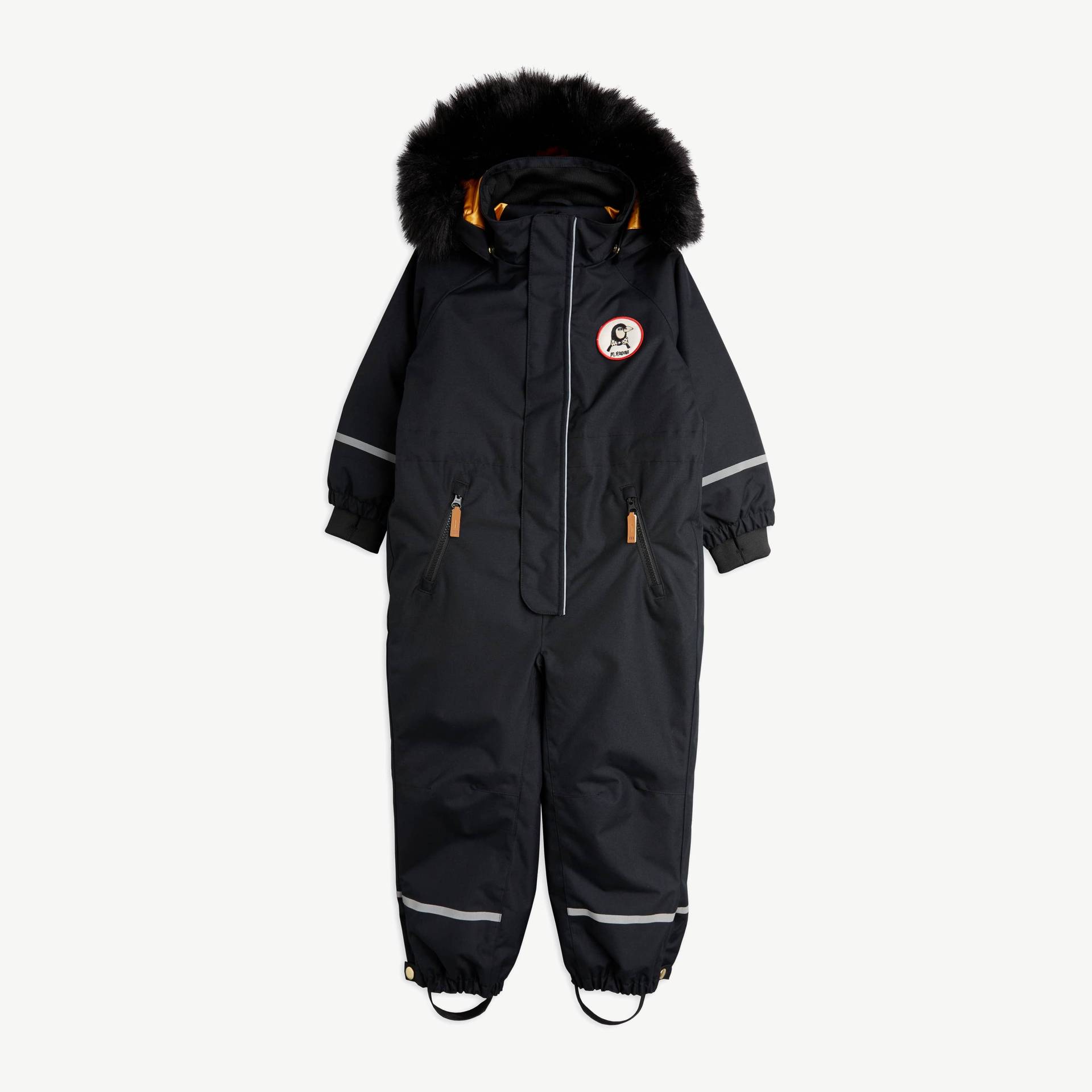 Kebnekaise Wattierter Overall in Schwarz Kebnekaise Wattierter Overall in Schwarz von Mini Rodini