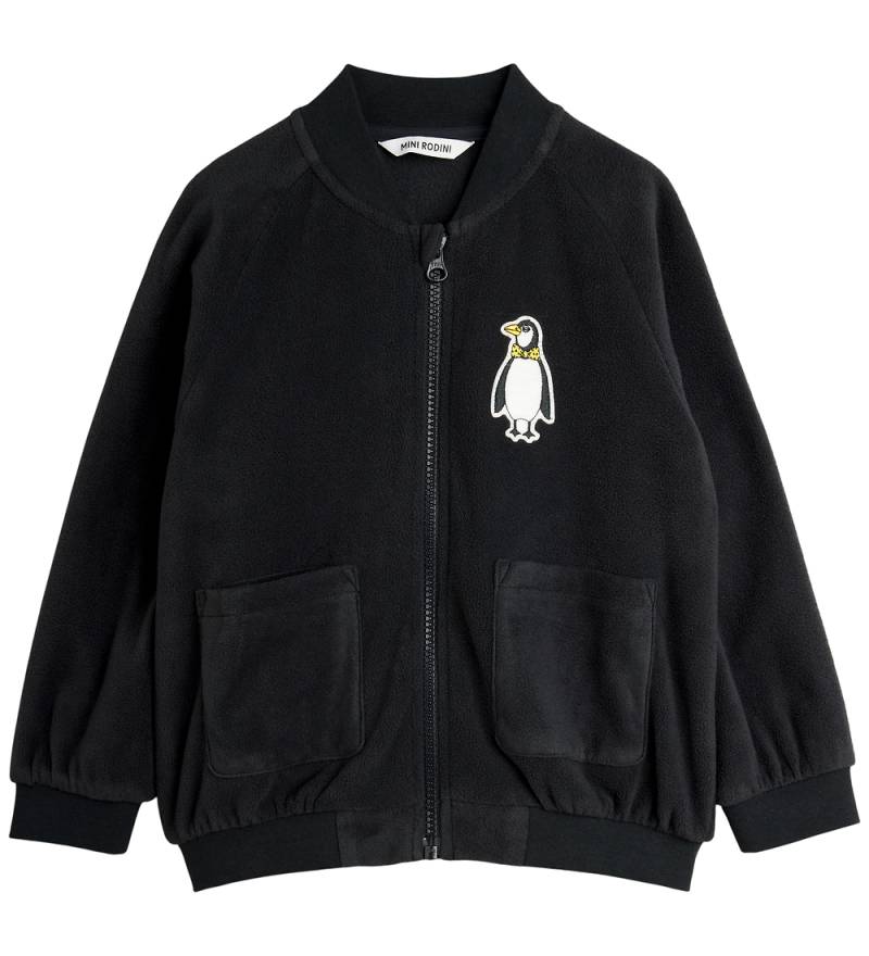 Mini Rodini Fleecejacke - Penguin Aufnäher - Schwarz - Mini Rodini - 80/86 - Fleecejacken Mini Rodini Fleecejacke - Penguin Aufnäher - Schwarz - Mini Rodini - 80/86 - Fleecejacken von Mini Rodini