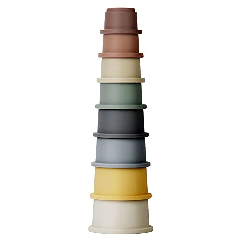 Mini Tudou 8 Stück Stapelbecher, Schichtenspielzeug, Baby Badespielzeug& Spielzeug Bauen für die frühe pädagogische Entwicklung Bestes Lernspielzeug Geschenk für 6 Monate + Jungen & Mädchen Mini Tudou 8 Stück Stapelbecher, Schichtenspielzeug, Baby Badespielzeug& Spielzeug Bauen für die frühe pädagogische Entwicklung Bestes Lernspielzeug Geschenk für 6 Monate + Jungen & Mädchen von Mini Tudou