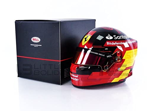 Mini Helmet - Koffer Carlos Sainz Jr - Ferrari F1 2023-1/2 von Mini Helmet