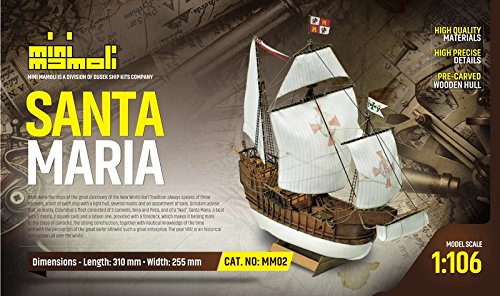 MINI MAMOLI - Modello kit Barca Santa Maria Serie Scala 1:106 - DUS_MM02 MINI MAMOLI - Modello kit Barca Santa Maria Serie Scala 1:106 - DUS_MM02 von MINI MAMOLI